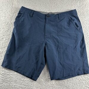 O'Neill Hybrid Shorts‎ Mens 36 Navy Blue Swim Beach Summer Spring Wicking